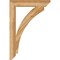 Ekena Millwork Thorton Slat Rough Sawn Bracket, Western Red Cedar, 4"W x 26"D x 38"H BKT04X26X38THR06RWR - alternate 2